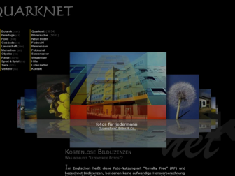 quarknet.de website preview