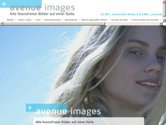 avenueimages.com website preview
