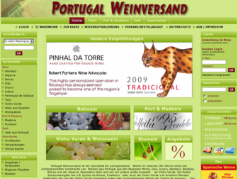 portugal-weinversand.de website preview