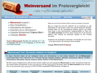 weinversand-deutschland.de website preview