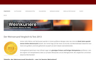weinkuriere.de website preview