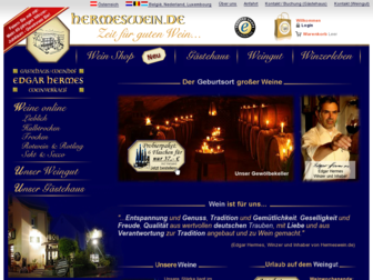 hermeswein.de website preview
