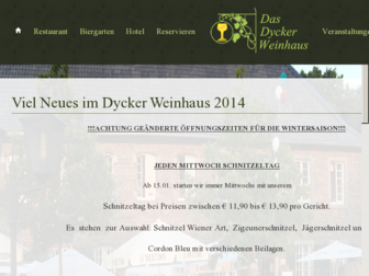 das-dycker-weinhaus.de website preview