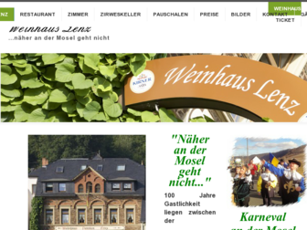 weinhaus-lenz.de website preview