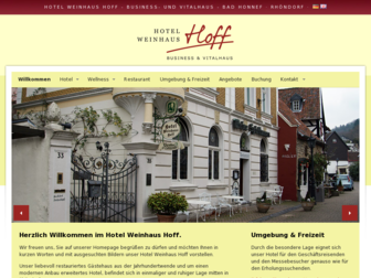 hotel-weinhaus-hoff.de website preview