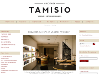 tamisio.com website preview