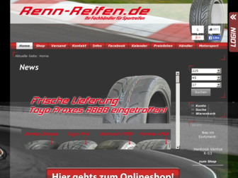 renn-reifen.de website preview