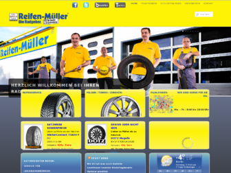 reifen-mueller.de website preview
