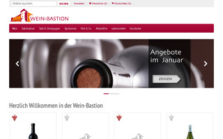 wein-bastion.de website preview
