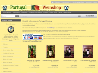 portugal-weinshop.de website preview