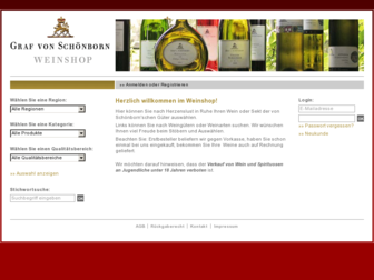 weinshop.schoenborn.de website preview