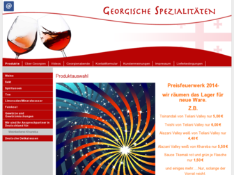 xn--georgische-spezialitten-f8b.de website preview