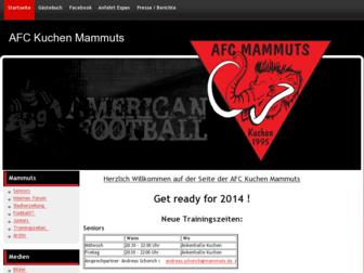 mammuts.de website preview