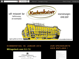 kuchenkaiser.blogspot.com website preview
