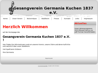germania-kuchen.de website preview