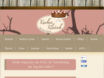 kuchenklatsch.de website preview