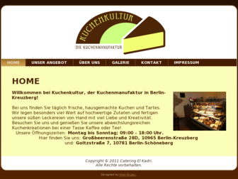 kuchenkultur.de website preview