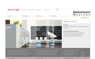 beckermann.de website preview
