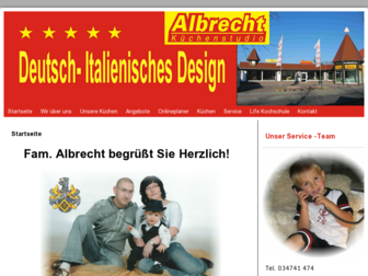 albrecht-kuechen.de website preview