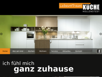 lebenstraum-kueche.de website preview