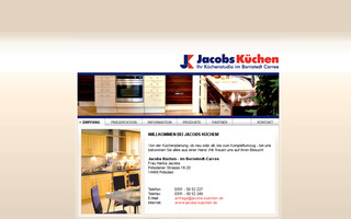 jacobs-kuechen.de website preview