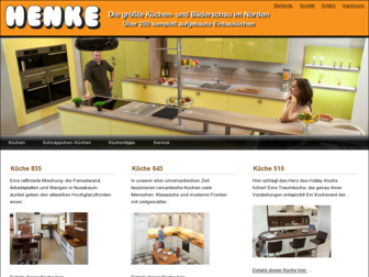 henke-wohnkomfort.de website preview