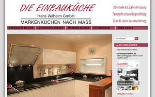 einbaukueche-wilhelm.de website preview