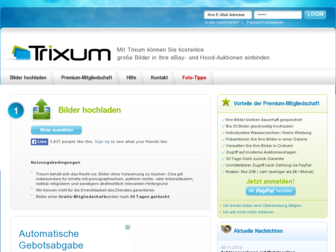 trixum.de website preview