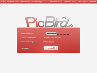 picbird.de website preview