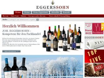 eggerssohn.com website preview