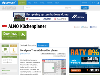alno-kuchenplaner.softonic.de website preview