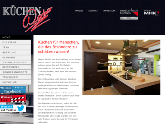 kuechen-weidner.de website preview