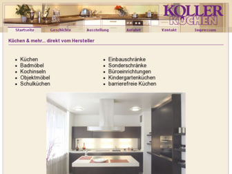 koller-kuechen.de website preview