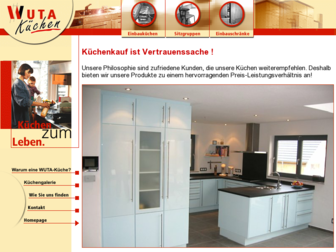 wuta-kuechen.de website preview