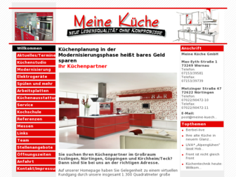 meine-kueche.info website preview