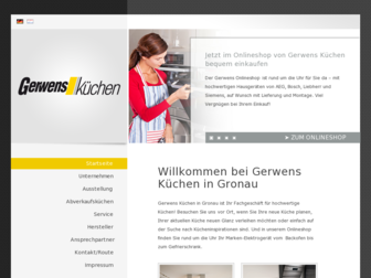 gerwens-kuechen.de website preview