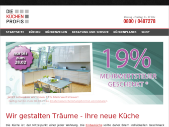die-kuechen-profis.de website preview