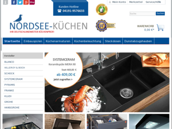 nordsee-kuechen.de website preview