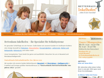 bettenhaus-inkelhofen.de website preview