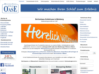 bettenhaus-schlafoase.de website preview