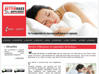 bettenhaus-lippstadt.de website preview