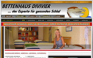 bettenhaus-divivier.de website preview