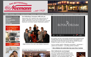 bettenneemann.de website preview