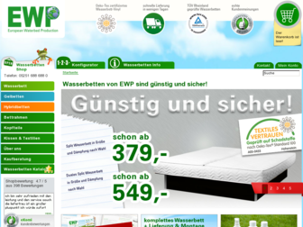 ewp-wasserbetten.com website preview