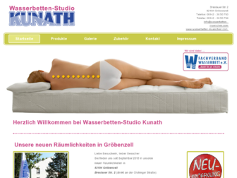 wasserbetten-muenchen.com website preview