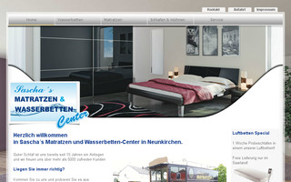 wasserbetten-neunkirchen.de website preview