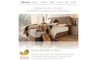 rwm-wasserbetten.de website preview