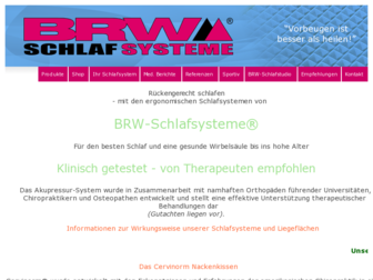 brw-schlafsysteme.com website preview