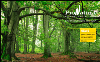 pronatura.at website preview