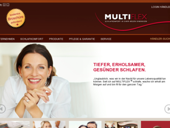 multiflex-schlafkomfort.de website preview